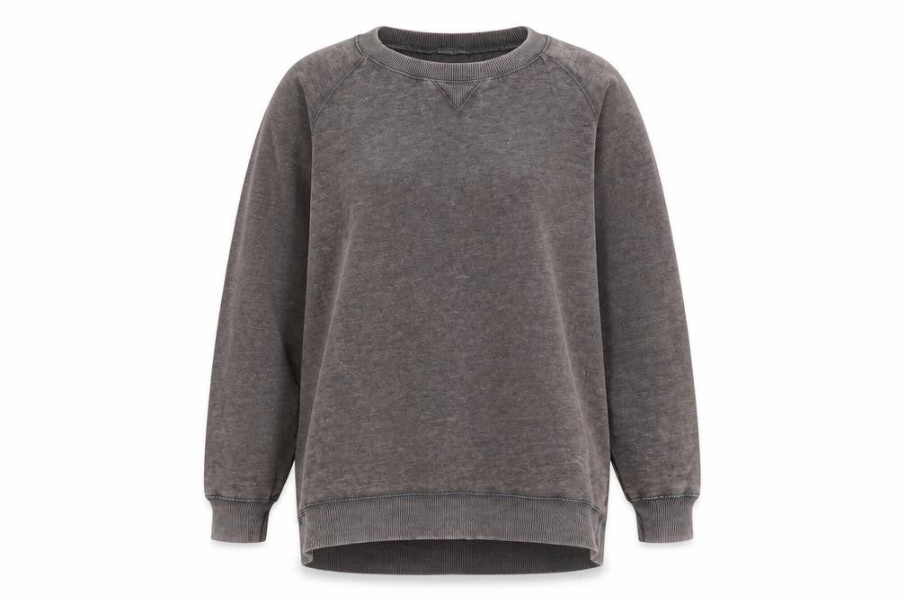 Front view of Gap Women's Grey XS Pullover Sweatshirt