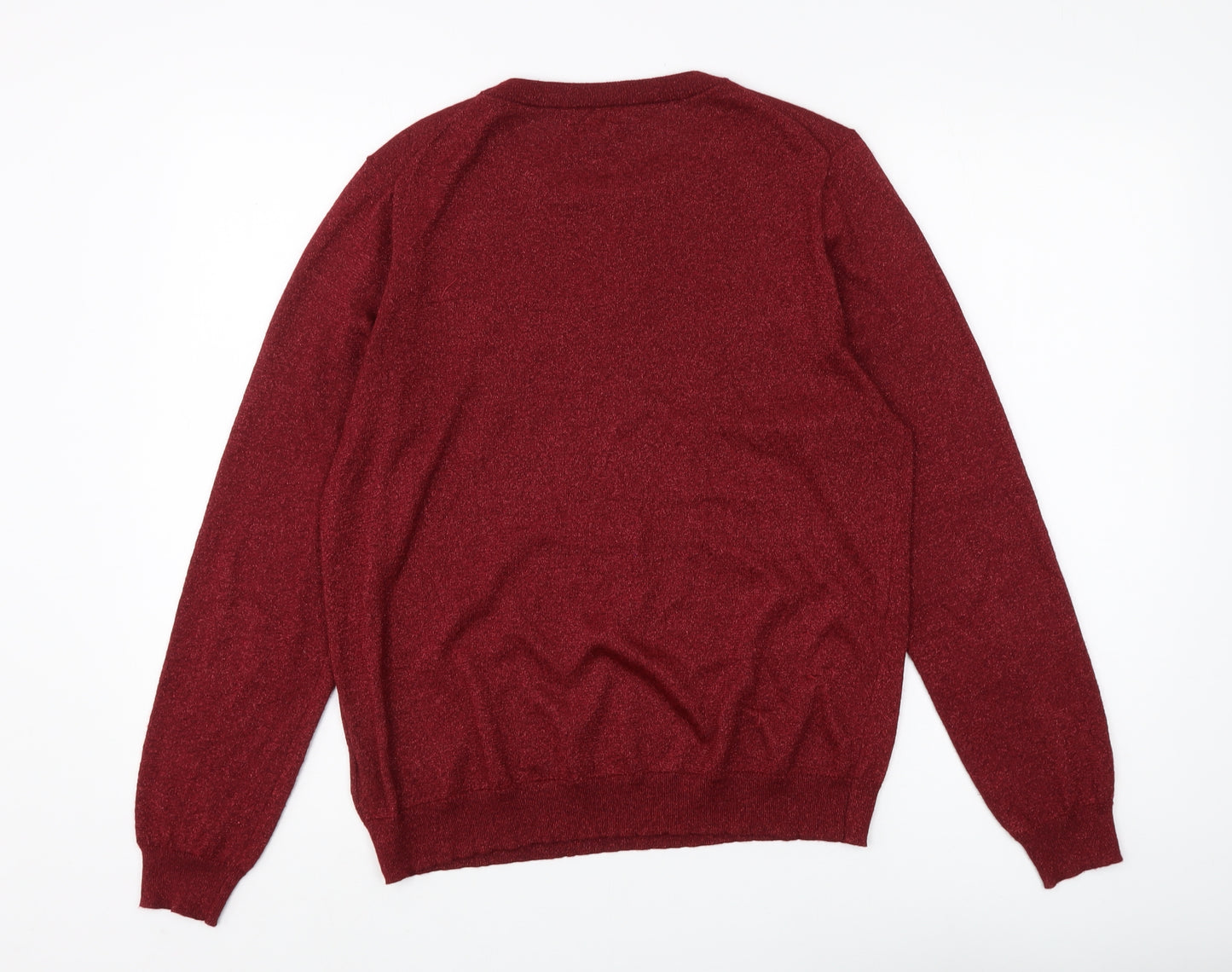 Whistles Women's Red Pullover Jumper Size 16