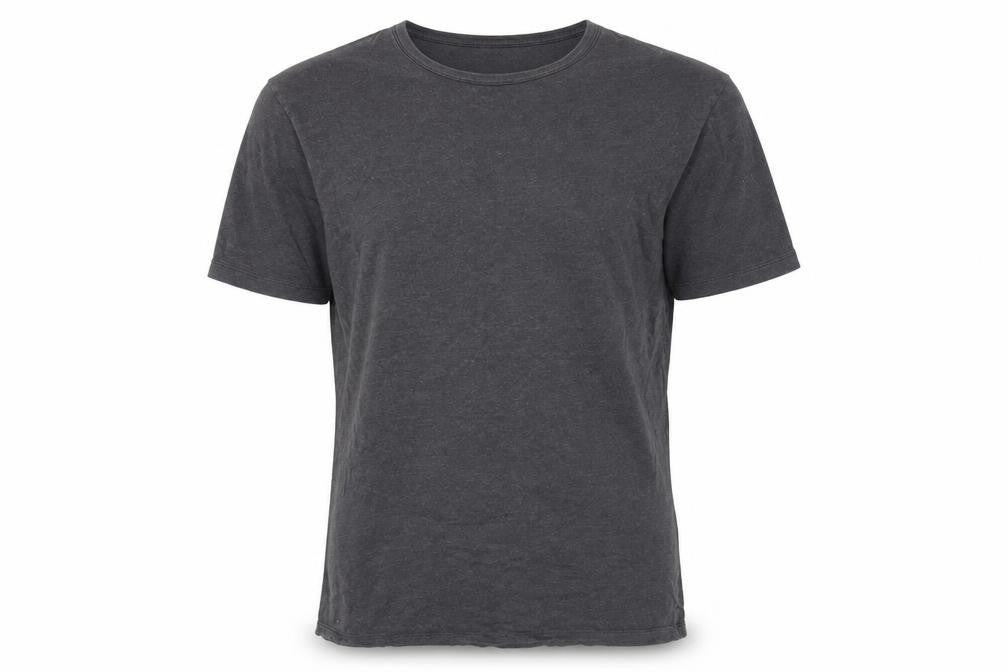 Front view of Hugo Boss Men's Grey M T-Shirt, Logo, Crew Neck