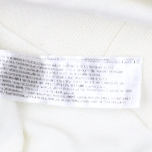 MNG Men's Ivory XL Collared Pullover Jumper