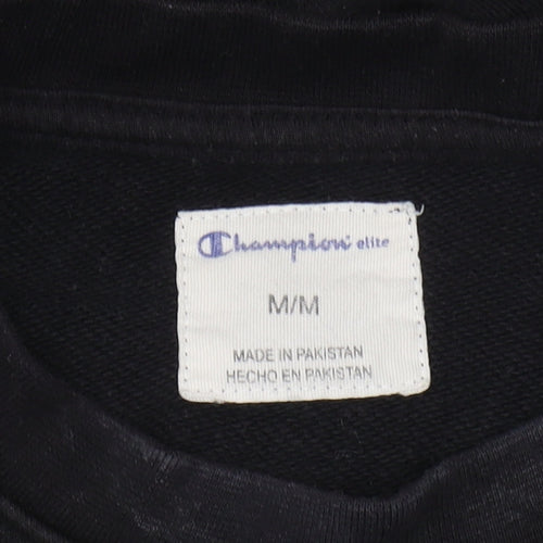 Champion Men's Black Pullover Sweatshirt - M