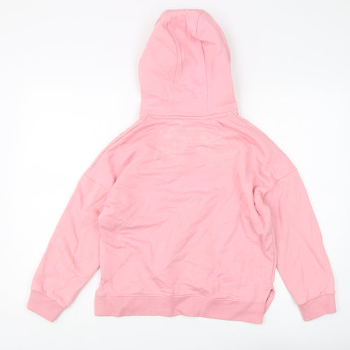 USA Pro Pink Girls Hoodie 11-12 Years Pullover Logo