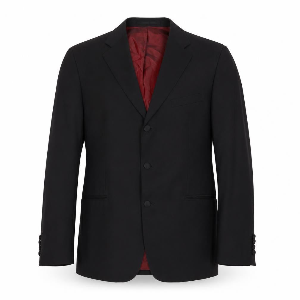 Front view of Authentic Men's Black Blazer, 42R
