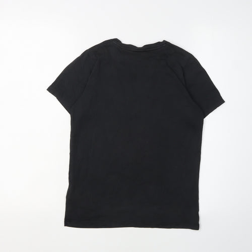Nike Boys Black T-Shirt, Age 10-11, Logo, Casual Style