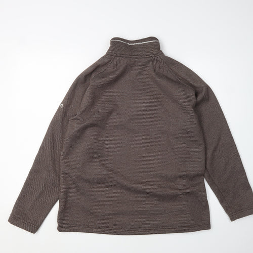 Craghoppers Men's Brown 1/4 Zip Sweatshirt UK 16