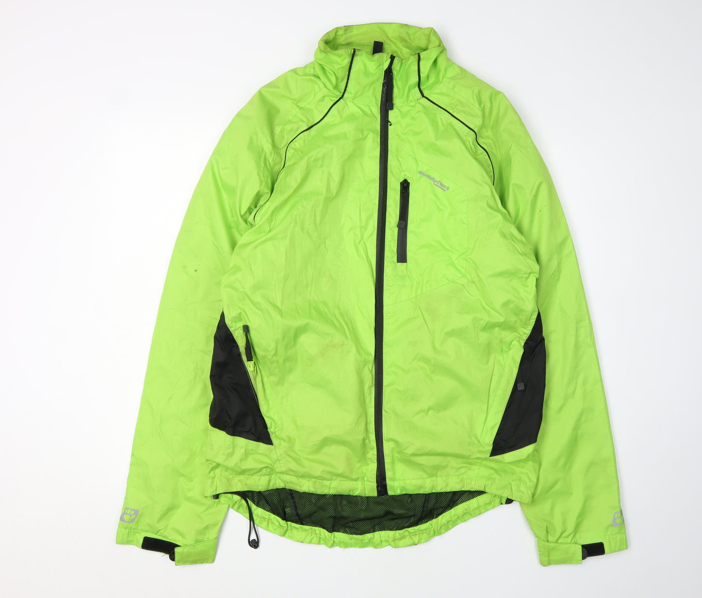 Men's Green Muddy Fox Windbreaker Jacket, M, Activewear
