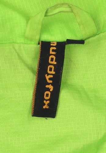 Men's Green Muddy Fox Windbreaker Jacket, M, Activewear