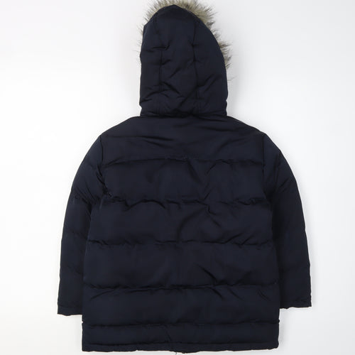 Kangaroo Poo Boys Black Winter Puffer Jacket 5-6 Years
