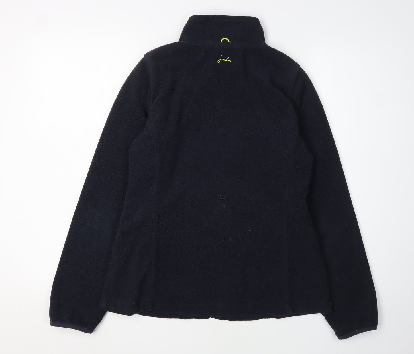 Joules Women's Blue Fleece Jacket, Size 12, Casual