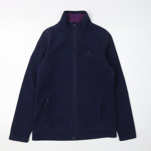 Hi Gear Women's Blue Fleece Jacket Size 8