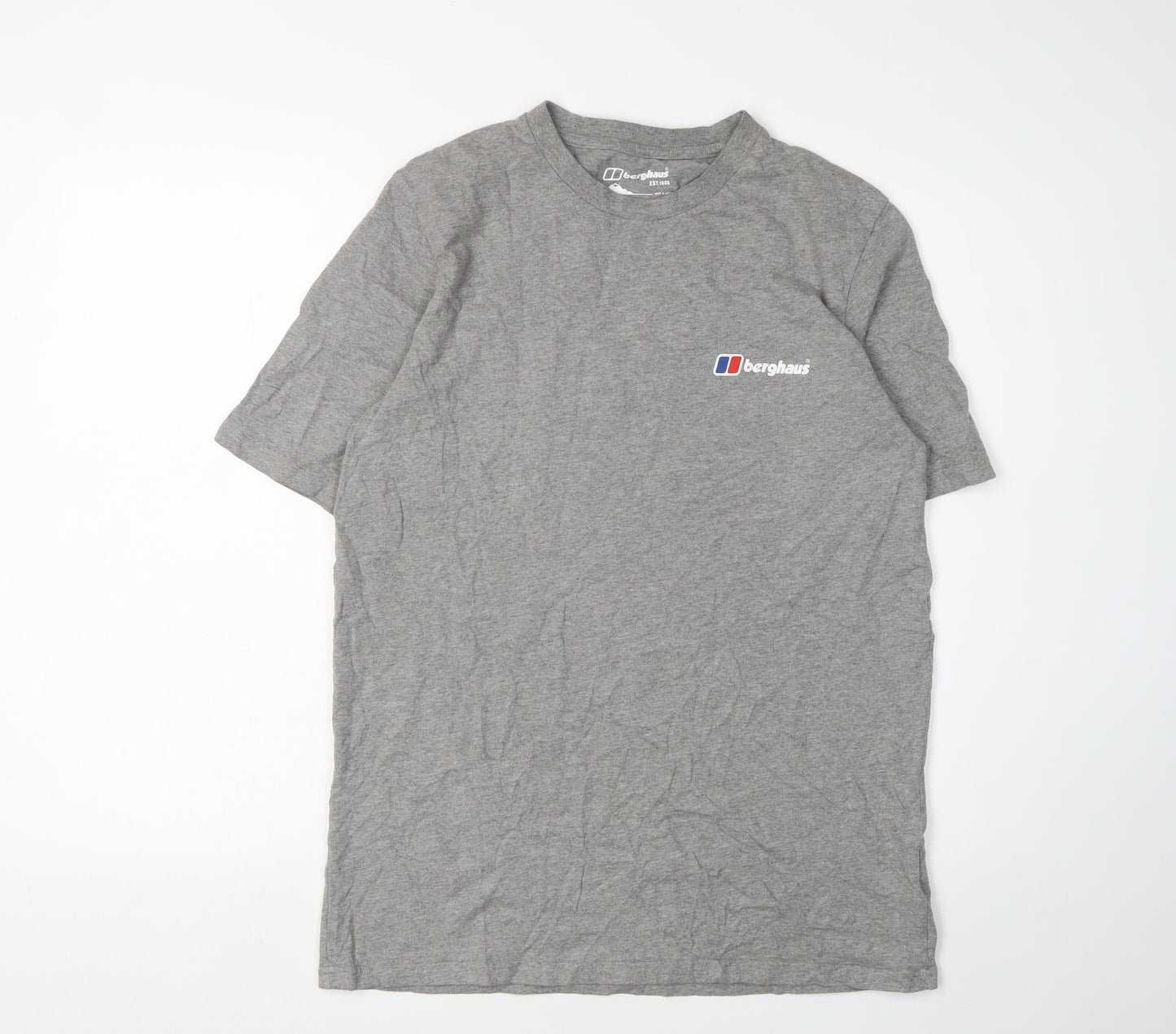 Berghaus Men's Grey Crew Neck T-Shirt Size L