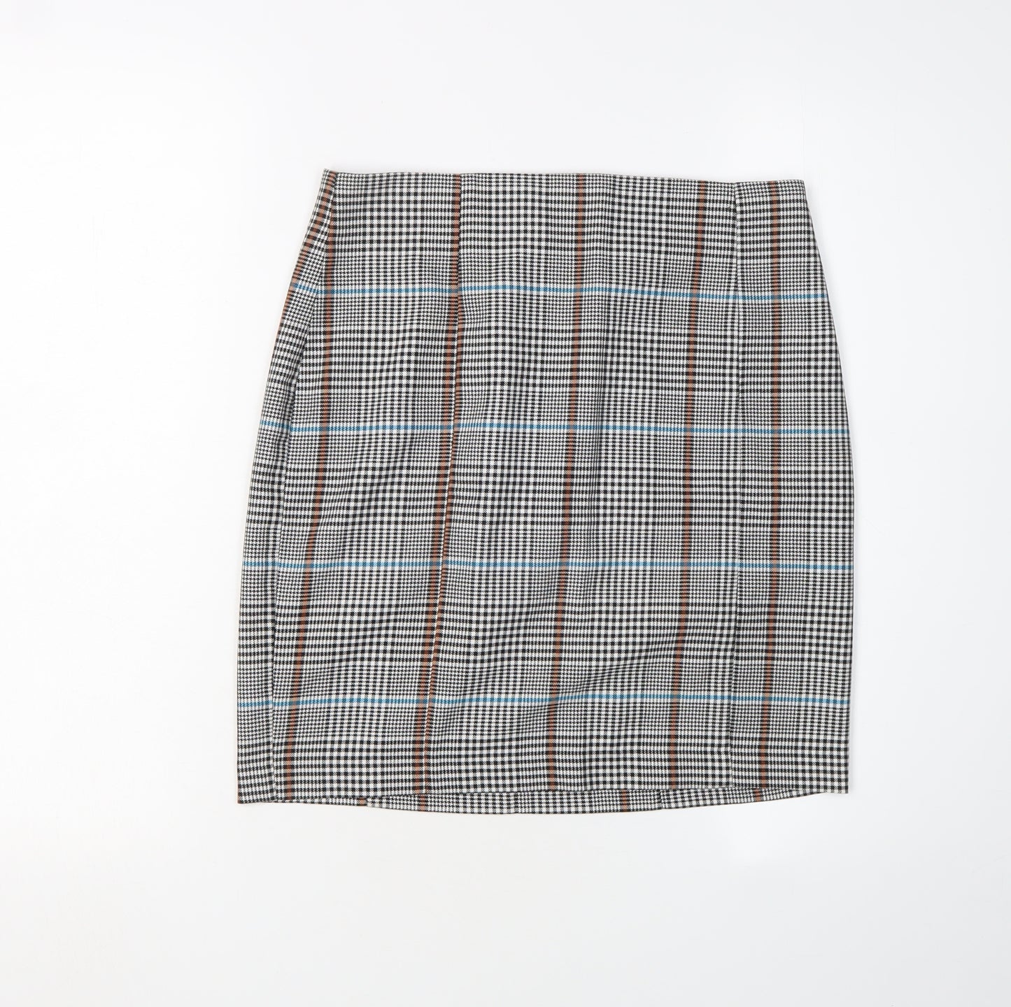 ASOS Women's Check Pencil Skirt Size 10 Multicoloured