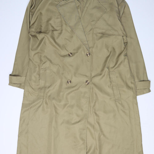 Dorothy Perkins Women's Beige Trench Coat Size 20 Tall