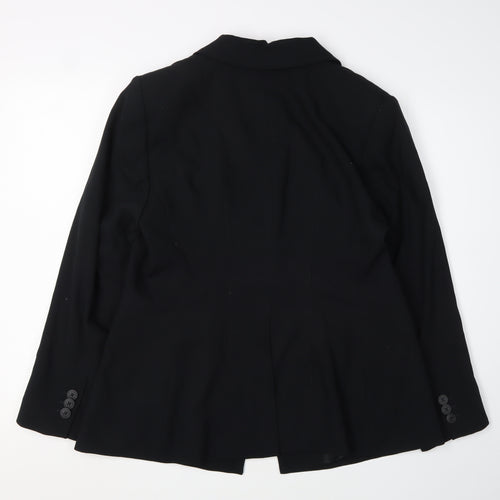 Marks and Spencer Women's Black Blazer UK 16 Business