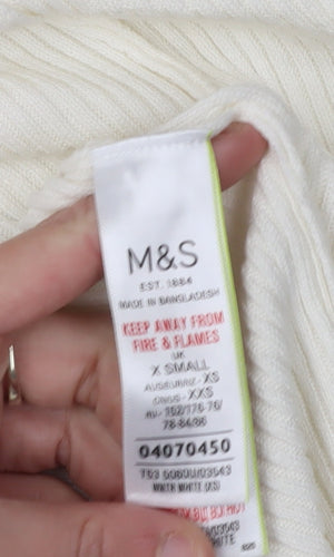 Marks and Spencer Ivory Cardigan XS Women's Knitwear