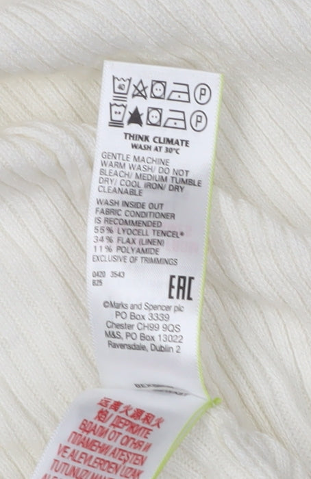 Marks and Spencer Ivory Cardigan XS Women's Knitwear