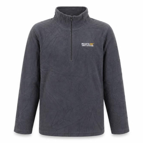 Regatta Boys Grey Fleece 1/2 Zip Sweatshirt 11-12 Years