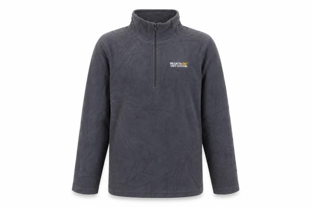 Regatta Boys Grey Fleece 1/2 Zip Sweatshirt 11-12 Years