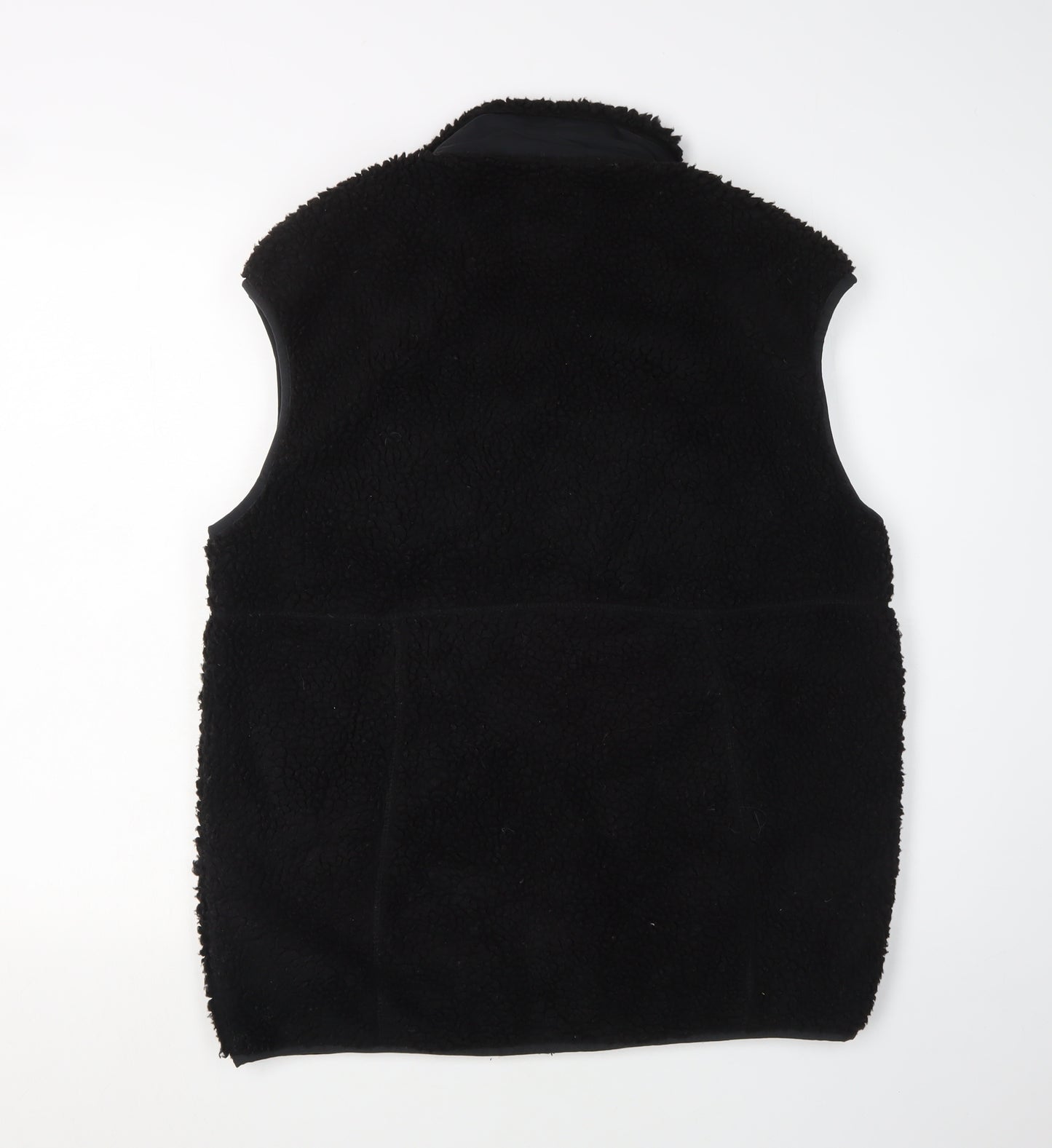 Noisy May Women's Black Fleece Waistcoat, M, Casual Style