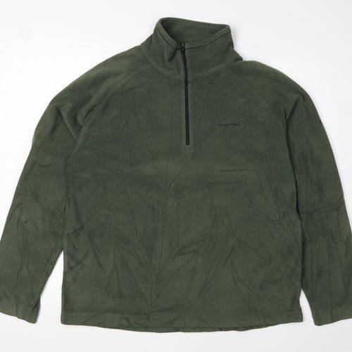 Craghoppers Men's Green 1/2 Zip Fleece Sweatshirt M