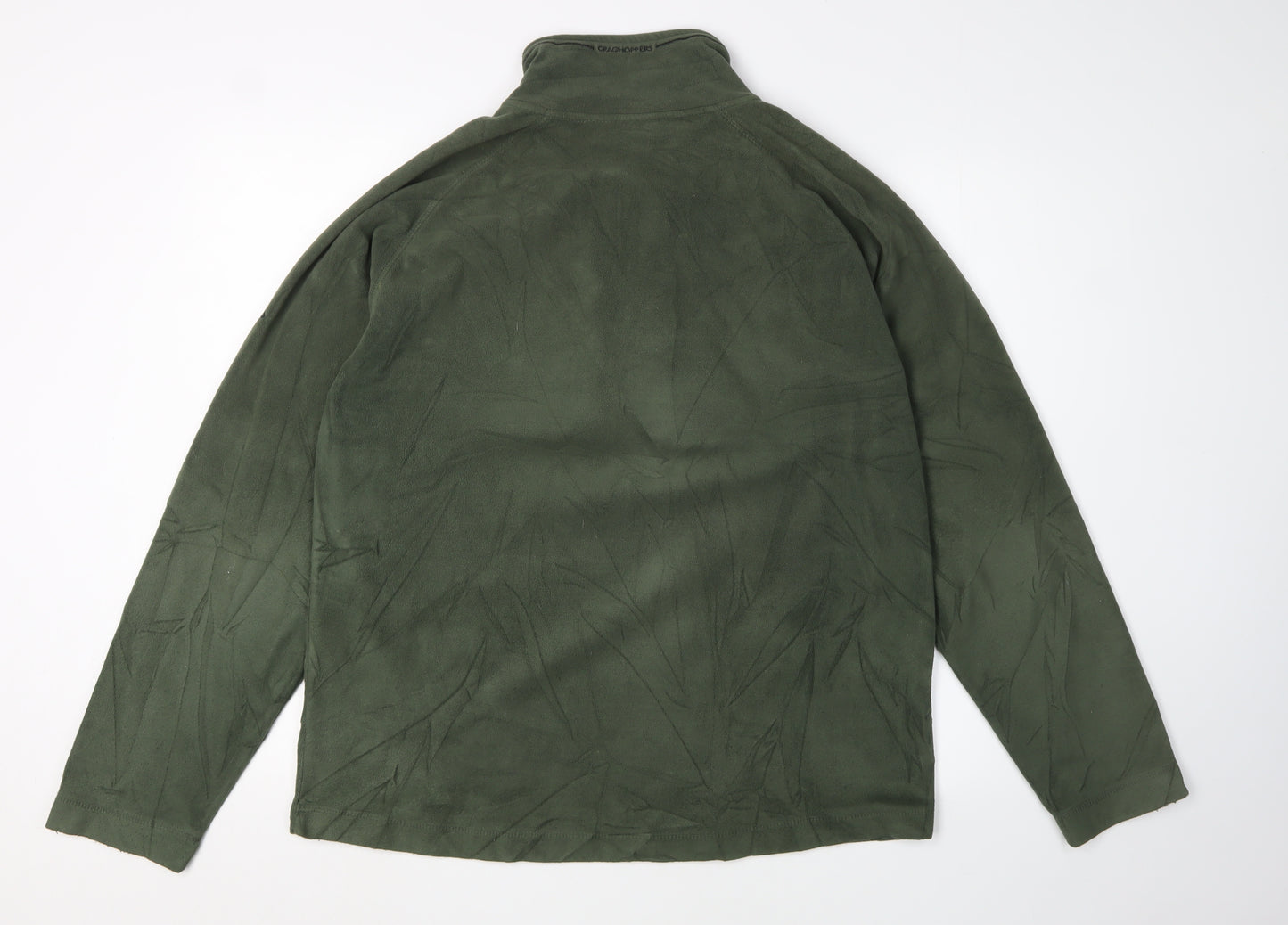Craghoppers Men's Green 1/2 Zip Fleece Sweatshirt M