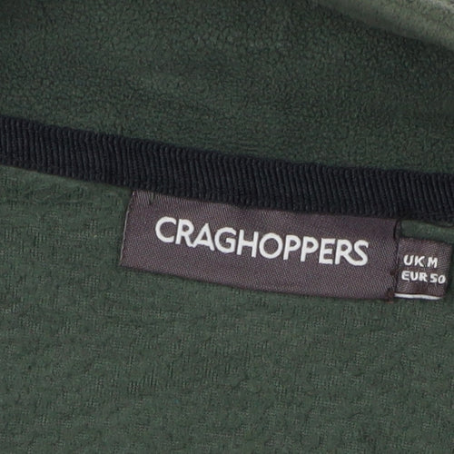 Craghoppers Men's Green 1/2 Zip Fleece Sweatshirt M