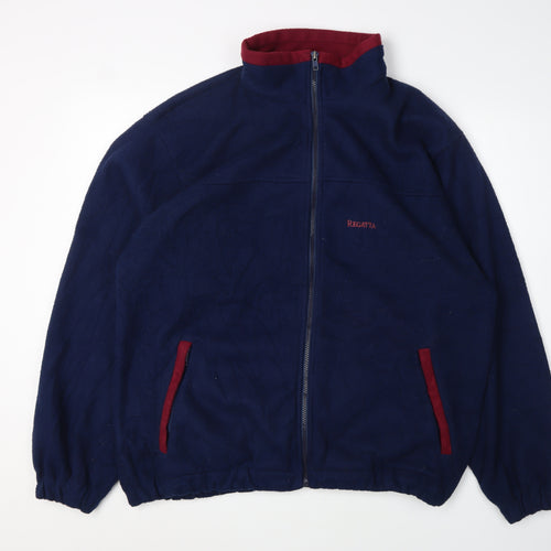 Regatta Men's Blue Fleece Jacket XL Casual Winter