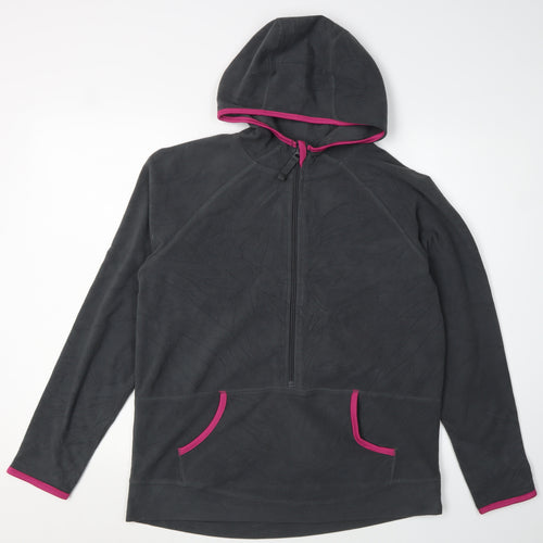 Crane Women's Grey Hoodie, Size L, Polyester