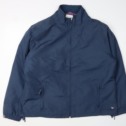Country Rose Women's Blue Windbreaker Jacket XL