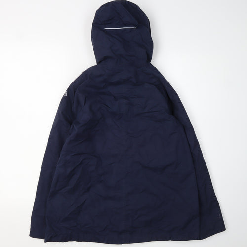 Craghoppers Boys Blue Rain Coat, Age 13, Hooded Active Jacket