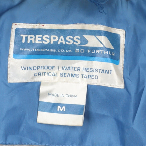 Trespass Men's Blue Windbreaker Jacket M