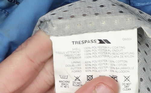 Trespass Men's Blue Windbreaker Jacket M