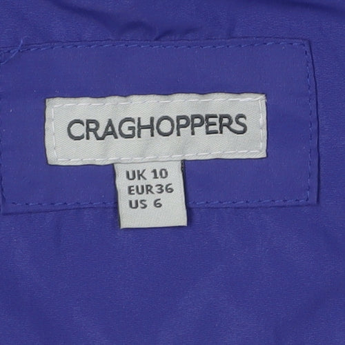 Craghoppers Women's Purple Rain Coat Jacket Size 10