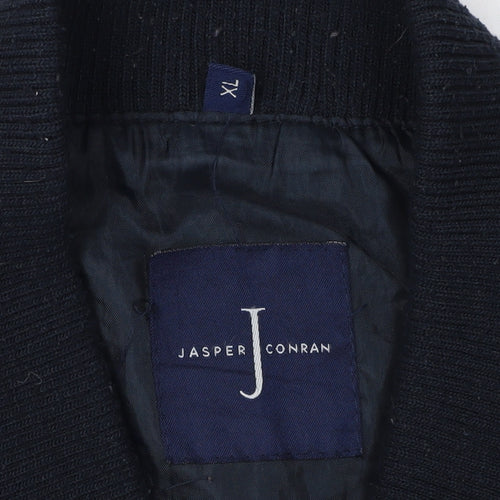Jasper Conran Men's Black XL Nylon Waistcoat