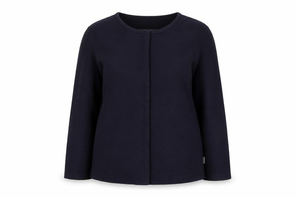 Front view of Hawkshead Women's Blue Casual Jacket, size 18