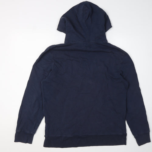 Levi's Men's Blue Pullover Hoodie M Logo Graphic