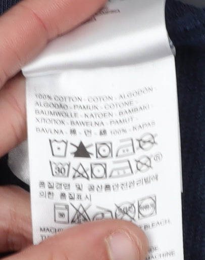 Levi's Men's Blue Pullover Hoodie M Logo Graphic