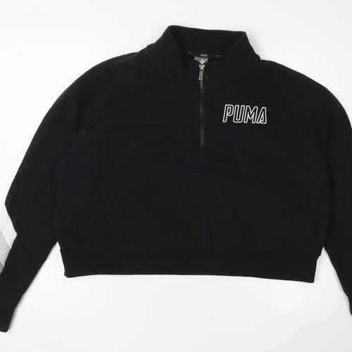 Puma Women's Black Medium Pullover Sweatshirt