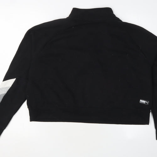 Puma Women's Black Medium Pullover Sweatshirt