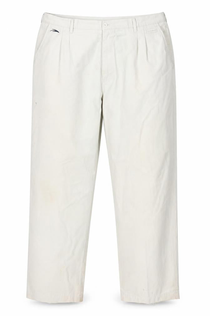 Front view of Donnay Golf Men's Ivory Trousers, size 42
