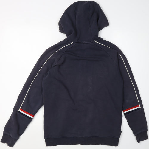 Gym King Men's Blue Full Zip Hoodie S with Logo