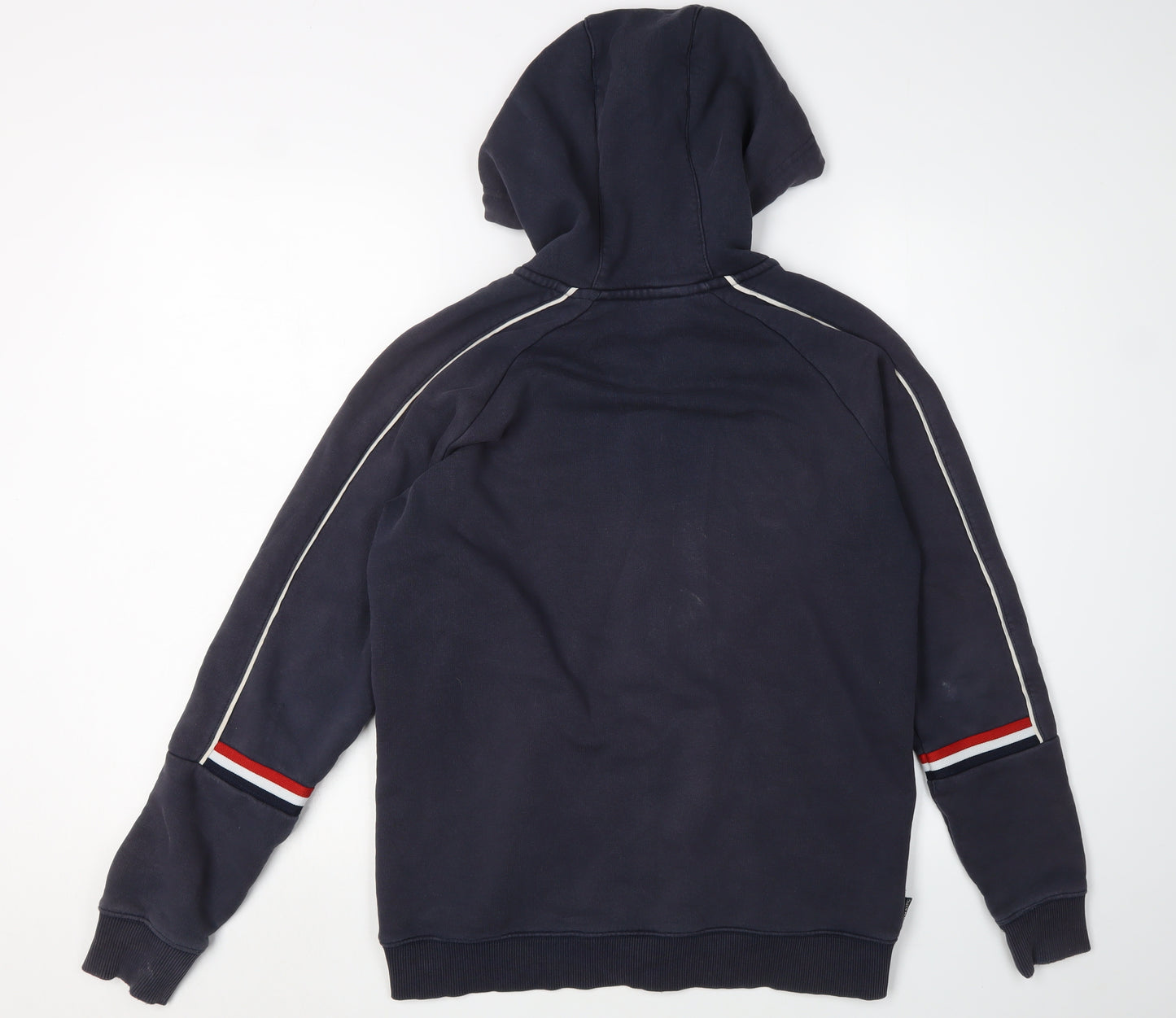 Gym King Men's Blue Full Zip Hoodie S with Logo