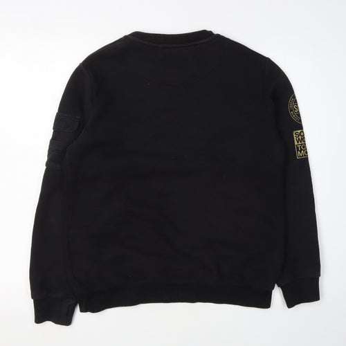 Sonneti Boys Black Pullover Sweatshirt 13-15 Years
