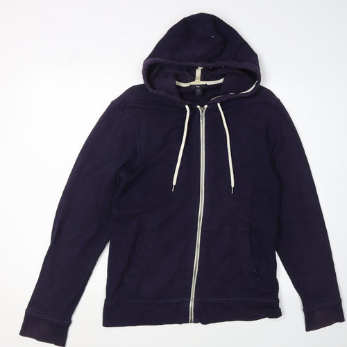 Gap Unisex Purple Full Zip Hoodie Size S