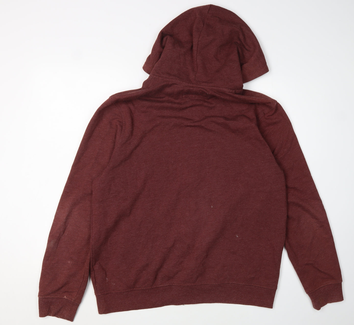 Red Herring Men's Red Full Zip Hoodie, Size L