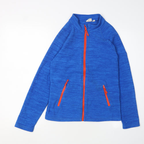 Mountain Warehouse Boys Blue Jacket, Size 13 Years, Full Zip