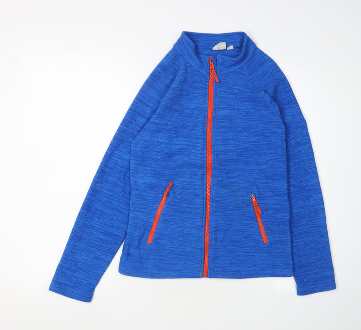 Mountain Warehouse Boys Blue Jacket, Size 13 Years, Full Zip