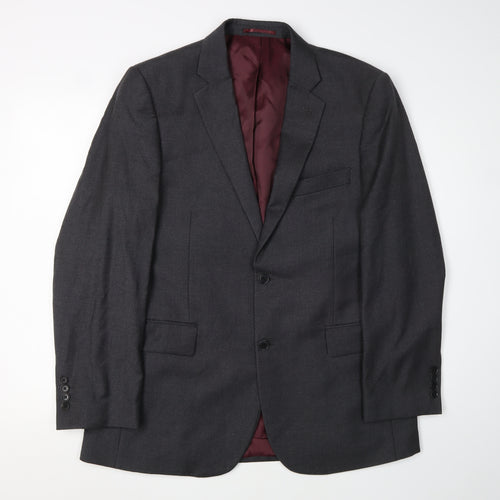 Austin Reed Men's Grey Blazer, Size 42R, Classic Fit