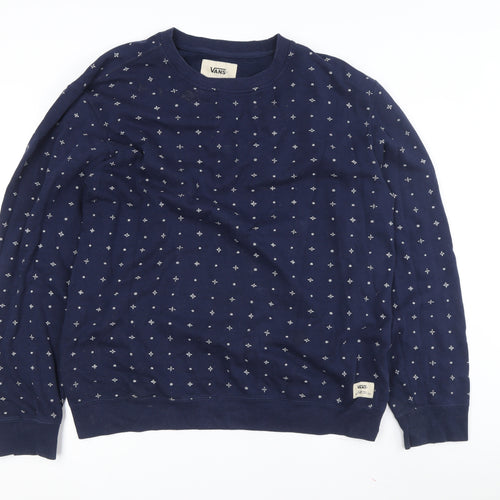 Vans Men's Blue XL Pullover Sweatshirt