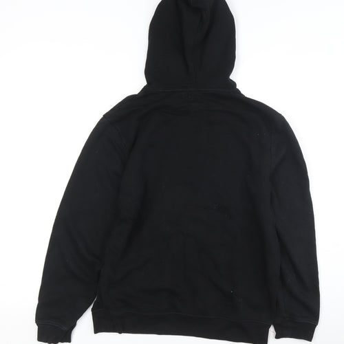 GAP Men's Black Pullover Hoodie M Logo Hooded